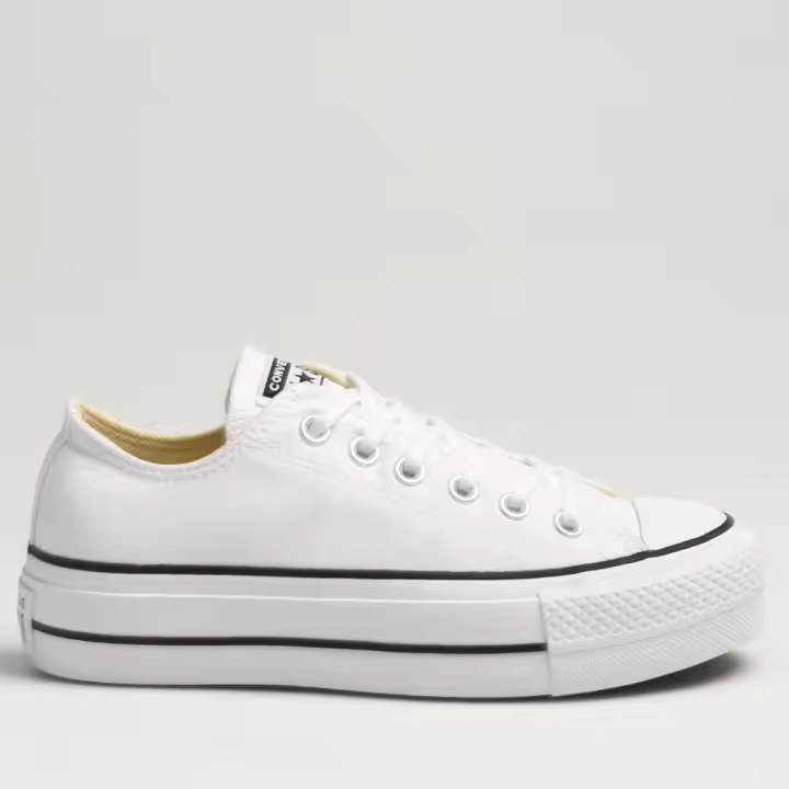 Zapatillas casual sneakers para mujer Converse Chuck Taylor All Star Platform Canvas 560251C Blanco - 1