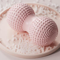 Bola De Masaje De Maní Doble Bola De Lacrosse Para Punto De Tracción Masaje Profundo De Tissue Ejercicio De Muslos Y Brazos Rollo De Masaje Para Yoga Y Fitness - details 0