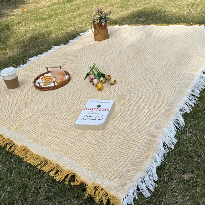 Manta de picnic para camping y exterior telas de poliéster 100% resistente a humedad para mesa de picnic tapete de Tenda - 1