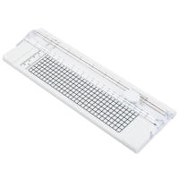 Cortadora De Fotos Con Regla Retráctil A4 Precisión Herramienta Para Cortar Papel Etiquetas De Foto Suministros De Oficina - details 2