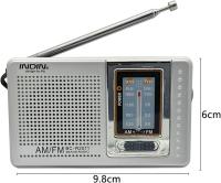 Radio Portátil Am/FM, Radio de Bolsillo Portátil con Chip, Funciona con Pilas, con Altavoz Incorporado Grande para Emergencias en Viajes a Casa - details 5
