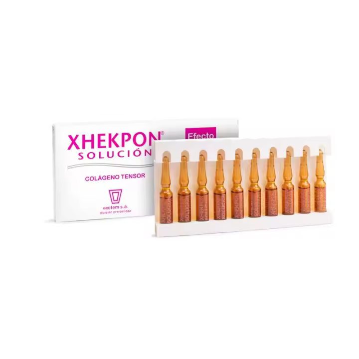 XHEKPON Solución Colágeno Tensor Efecto Flash 10 Ampollas ✅ Entrega 24/72h - 1