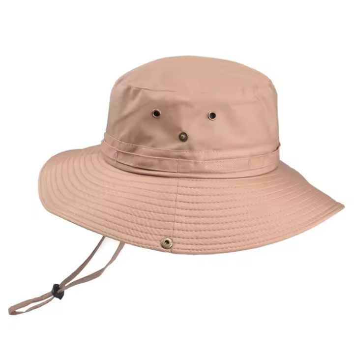 Gorro De Sol Para Hombres Verano Secado Rápido Transpirable Bajo Alas Sombrero De Pescar Safari Al Aire Libre Gorras De Adulto - 1