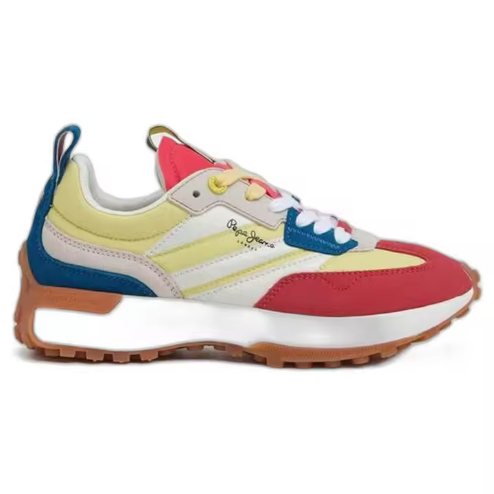 Calzado Sportswear marca Pepe Jeans modelo Pls31485 010 para mujer en color amarillo - 1