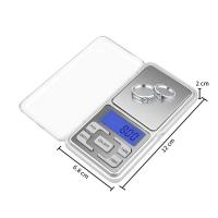 Báscula De Móvil De Precisión Alta Portátil Para Joyería Con Pantalla LCD Rango De Precisión 500G-0.01G - details 4