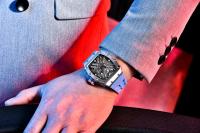 Reloj De Cuarzo Para Hombre PAGANI DESIGN 2024 De Lujo Forma De Barril Impermeable Con Pantalla Luminosa Cristal De Zafiro Silicona VH65 - details 4