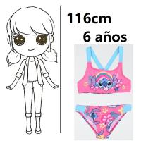 bikini stitch,traje de baño stitch,bikini de niña,ropa de baño,3,4,6 años,cm,fespu - details 6