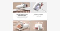 Official | Xiaomi Dust Mite Vacuum Cleaner,  Vibración de alta frecuencia en tres zonas, Irradiación de luz ultravioleta, Succión potente de 12 000 Pa*, Secado con aire caliente a 50 °C* - details 1