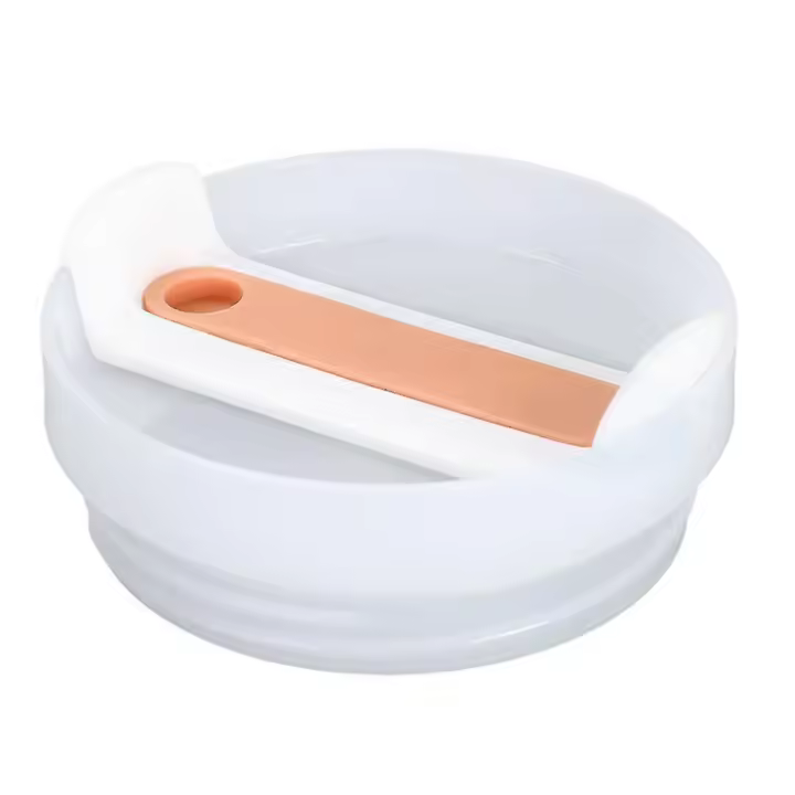 Reemplazo de tapa de vaso de 40 oz para Copa Stanley, 2 tapas de repuesto transparentes aptas para vaso de viaje Stanley, cubiertas de vaso a prueba de derrame para Stanle - 1