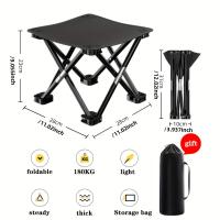 Silla Plegable Portátil BOPORO para Camping y Playa - details 5