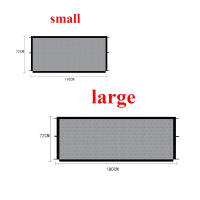 Valla Para Perros Con 4 Gancho Protección De Barriada Para Mascotas Malla Transpirable Plegable Sin Perforar Negro Valla De Seguridad Para Gatos - details 1