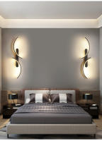 Lámpara De Pared Minimalista LED En Forma De C Moderna Para Decoración De Hogar Iluminación Perfecta Para Sala De Estar Dormitorio Pasillo Oficina - details 11