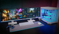 Mars Gaming MV-24, Monitor 24” IPS FHD 120Hz, HDR10 1ms, FreeSync y G-SYNC, Monitor PC con Altavoces Integrados, Inclinación 25°, Low Blue Light y Flicker Free, HDMI + DisplayPort + Jack 3.5mm, Monitor de Ordenador Negro o Blanco - details 1