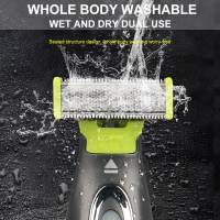 Afeitadora Eléctrica MLG Para Hombres Y Mujeres Trimmer Portátil USB Cuchilla T-Shaped Washable Para Barba Axilas Y Cuerpo - details 5