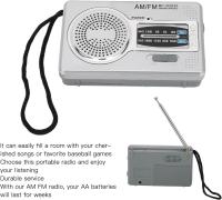 Radio FM Portátil, Am FM Transistor Radio DSP Chip Mini Radio Digital Reproductor de Música con Altavoz, con Conector para Auriculares con Altavoz - details 2