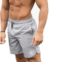 Nuevos Shorts Deportivos De Algodón Para Hombres Verano 2024 Marca Tide Bordado De Seda Fitness Running Entrenamiento Casual - details 20