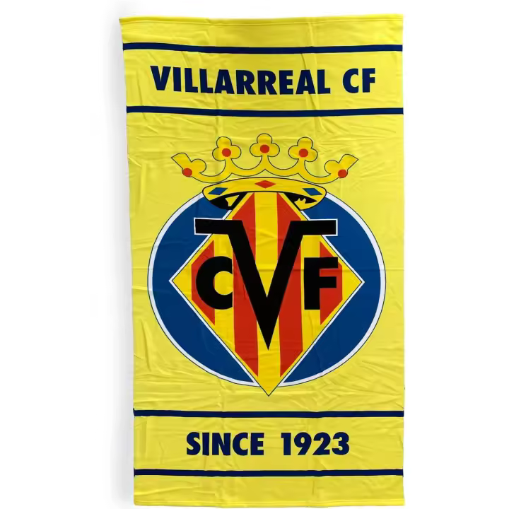 Toalla de Microfibra Villarreal Since 1923 180x90 - 1