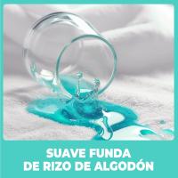 Protector Colchón 90, 105, 135 o 150 cm Funda Colchón Impermeable Sábana Bajera Impermeable de poliéster y Microfibra Cubre Colchón para Cama Transpirable Cover Hipoalergénico Anti ácaros Lavable a Máquina - details 4