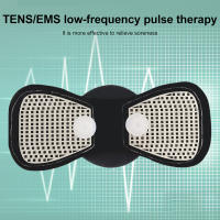 Masajeador De Cuello Mini Eléctrico Estimulador Muscular Almohadillas De Masaje Cervical Con Control Remoto Para Salud Del Cuerpo Y Espalda - details 6