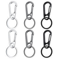 Llavero De Aleación De Zinc Con Hebilla De Calabaza Y Carabiner Llavero Antipérdida Para Coche Y Decoración De Cinturón Paquete De 4/10 - details 2