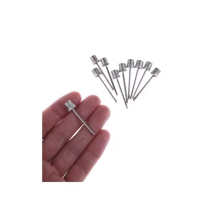 10pcs Agujas De Inflado De Alta Calidad Para Baloncesto Fútbol Y Balonmano Piezas De Repuesto Para Bomba De Aire - 1
