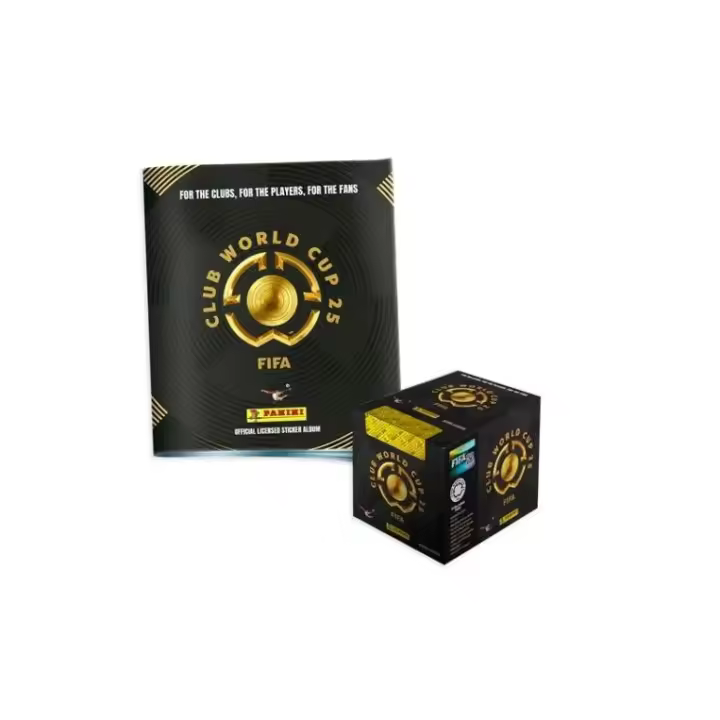 PANINI Fifa Club World Cup 2025 - Caja con 50 sobres o Album + caja 50 sobres para elegir  Copa Mundial de Clubes de la FIFA™- Colección Oficial Panini garantizado   - 1
