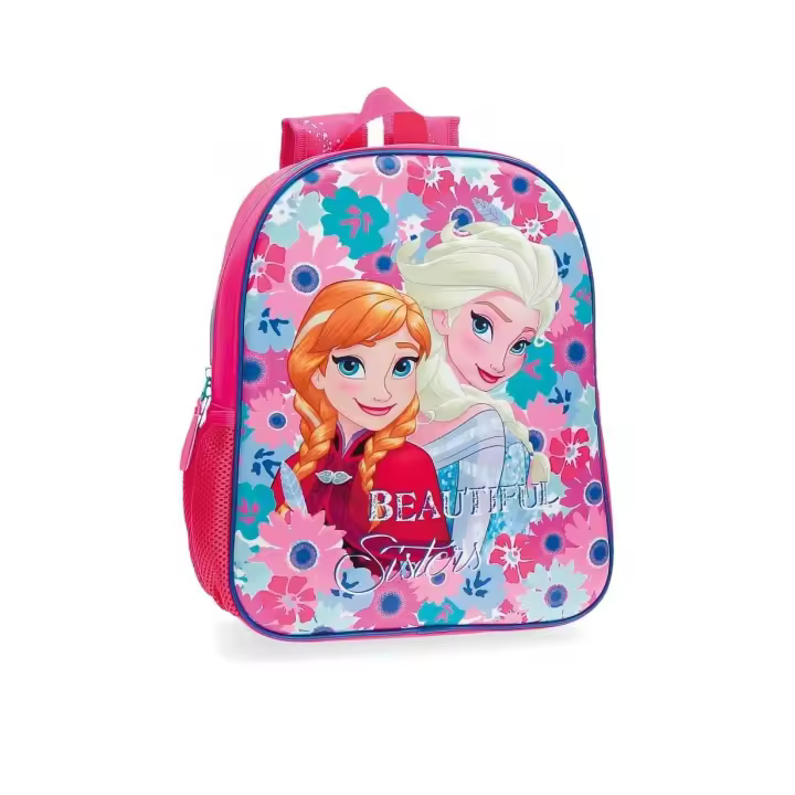A-MOCHILA 3D INFANTIL FROZEN FLOWERS - 1