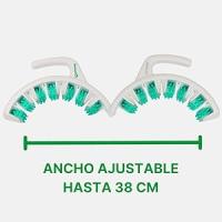 TESMED CELLULITE - Masajeador Manual Anticelulítico Hecho en Italia con Triple Acción Patentada, ajustado para zonas con celulitis persistente en muslos y glueos (Verde) - details 1