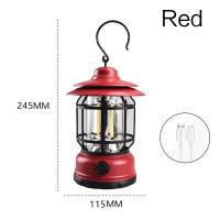 Linterna De Camping LED Portátil Y Versátil Carga Rápida USB Diseño Vintage Ideal Para Emergencias En Hogar Y Tienda - details 8
