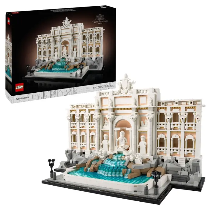 LEGO 21062 Fontana di Trevi Architecture contiene 1880 piezas - edad 18+ años. 25L21062 - 1