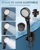 Ducha Portatil Camping, Duchas al Aire Libre Acampada con Mejorada Bomba Batería 6000mAh Recargable, Pantalla Digital Inteligent para Senderismo, Baño,Duchas para Perros y Lavado de Autos - details 3