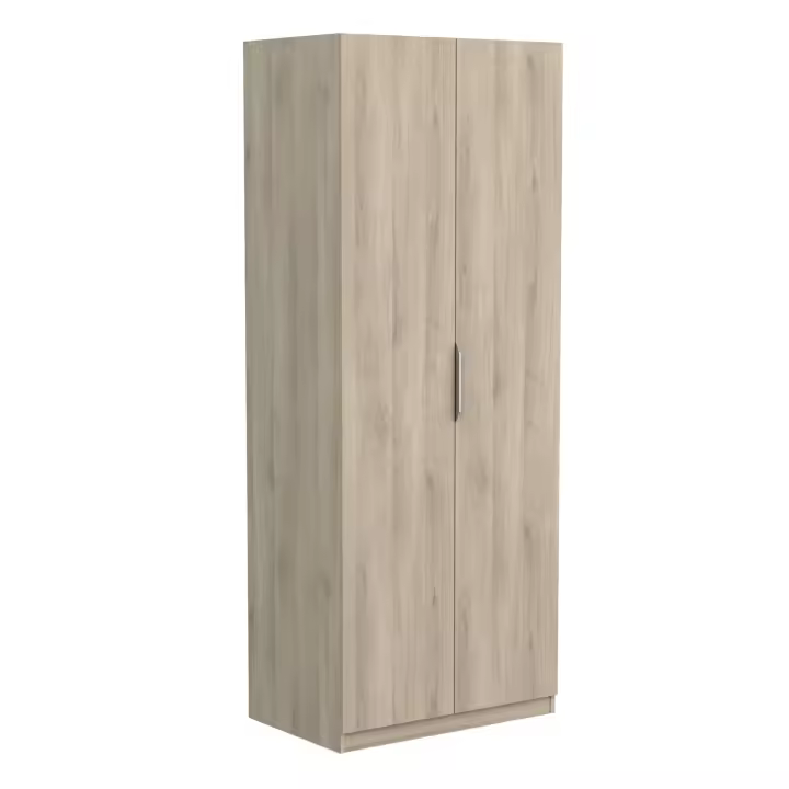 Armario Dormitorio Matrimonio Ghost 2 Puertas Color Roble Kronberg 80x51 cm - 1