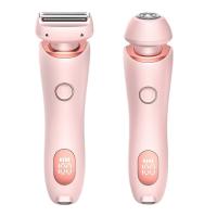 Nueva Razor Eléctrica Para Mujer 2 En 1 Trimmer De Bikini Y Afeitadora Para Cara Y Axilas Peluca Eliminación IPX7 Impermeable Para Piernas Y Boca - details 6