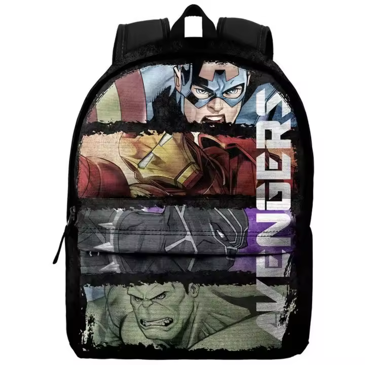 Avengers Mochila Adapt. Heroes Fan 2.0 para niños a partir de siete años - 1