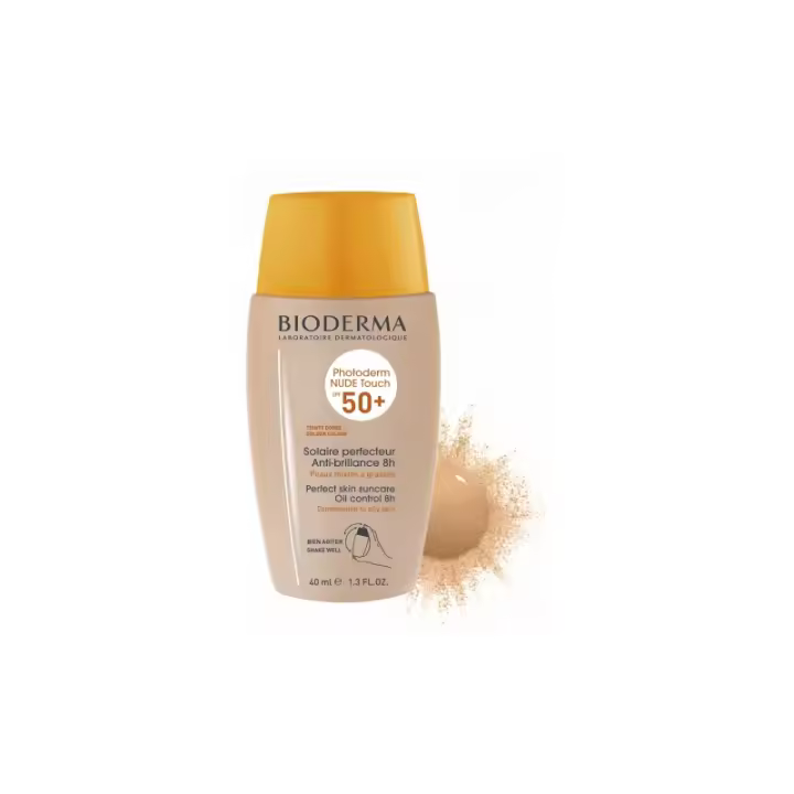 BIODERMA PHOTODERM NUDE TOUCH SPF50+ DOREE 40 ML - 1