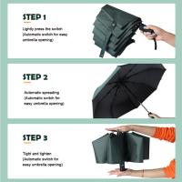 Paraguas Automático Plegable Mini 2024 Anti UV Protección Sol Y Lluvia Moda Portátil Resistente Al Viento Y La Luz Paraguas De Sombrilla - details 19