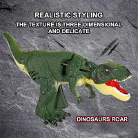 Juguete De Dinosaurio Divertido Con Sonido Za Za Y Luz 21cm/28cm Para Niños Juguetes De Swing Telescópico Mano- Operado Material ABS - details 4