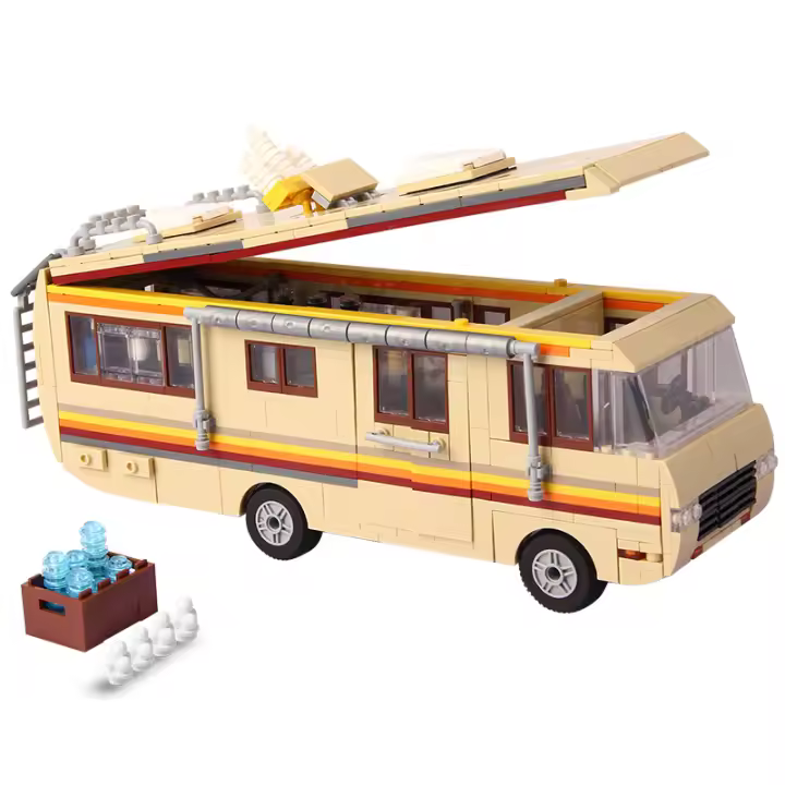 Conjunto De Construcción Breaking Bad 986 Piezas Juguete Educativo DIY Autobús Y RV Regalo De Cumpleaños Para Niños Y Niñas - 1