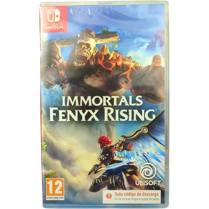 IMMORTALS FENYX RISING CODE IN A BOX SWITCH - 1
