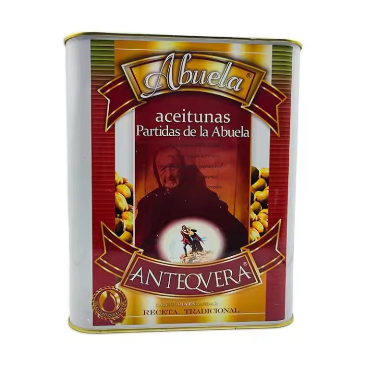 Aceitunas Partida de la Abuela Lata 5Kg EXTRA - Beneficios para la Salud - 1