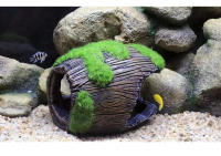 Adorno De Acuario De Vidrio Decoración De Tanque De Peces Resina Antigua Barrotes Accesorio De Equipamiento De Acuario D9236 - details 2