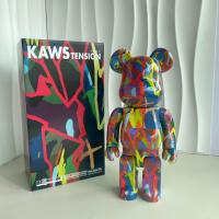 Bearbrick 400% Oso Violento De Bloques De Construcción Muñeca Articulada Decoración De Anillo Juguete Para Regalos - details 3