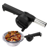 Ventilador Portátil Para Barbacoa Herramientas De BBQ Eco-amigable Accesorios De Picnic Y Camping Buzzer Manual Sin Electricidad - details 8
