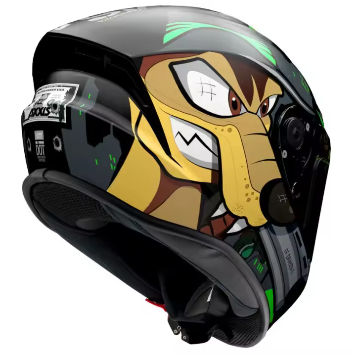 Casco Moto Casco Ff112c Draken S Cosa Nostra   Ce U - 1
