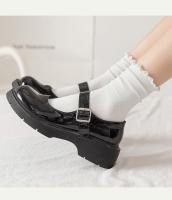 Calcetines De Encaje Blancos Con Volantes Para Mujeres, Absorbentes De Sudor Y Desodorantes, Calcetines De Verano Negro Y Blanco - details 5