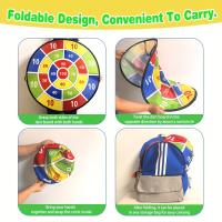 Juego De Dardos Montessori Para Niños Tablero De Tiro Con Arco De Bolitas Adhesivas Juego Educativo Al Aire Libre Deportes De Tiro Con Arco - details 5