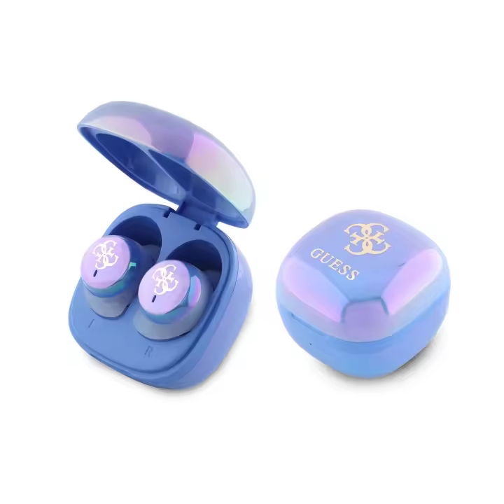 Airculares Bluetooth Guess 4G Logo Mini azul Raíz Tecnophonía - 1