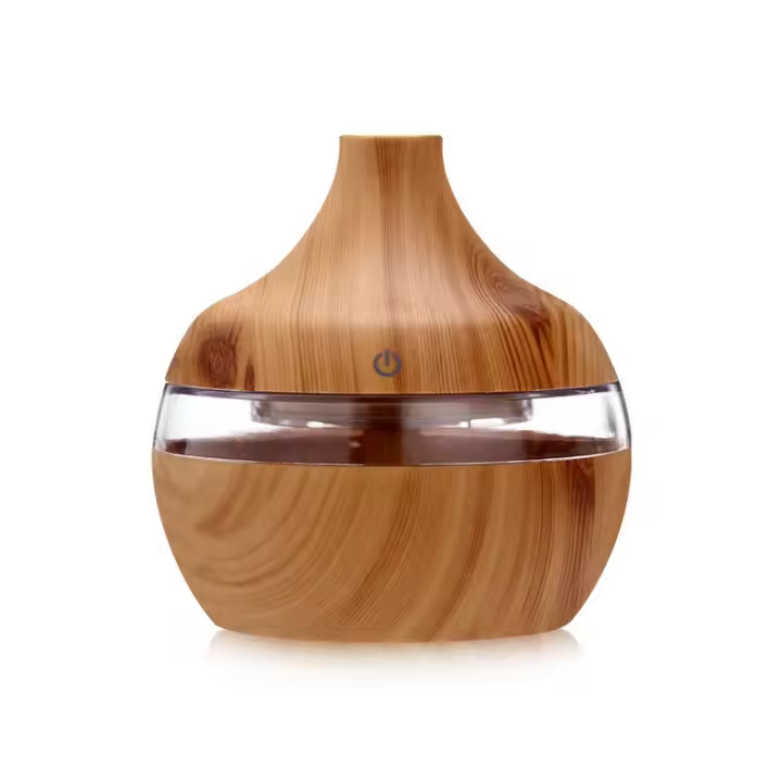 Difusor de Aceites Esenciales, Difusor de Aromas y Esencias 300ml, Humidificador con Aceites Esenciales, 7 Colores Distintos, Ambientadores de Hogar, Humidificador de Aromas Cable USB. - 1