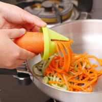 Rallador Multifuncional 3en1 De Cocina Creativo Rallador Espiral Giratorio Cortador De Verduras Y Frutas Rallador De Aluminio Ecológico - details 8