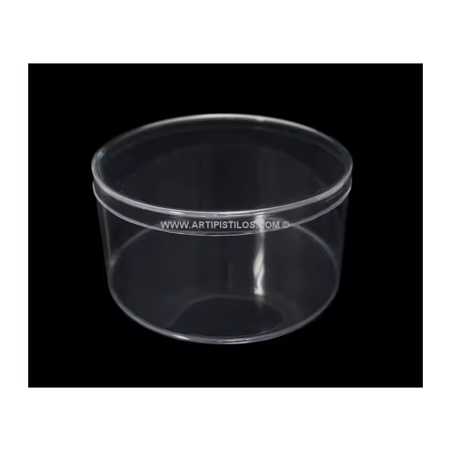 Caja de PVC Transparente para Guardar Tocados de 16x6 Cms - 1